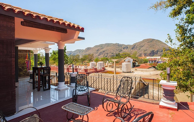 'Upper terrace' Casas particulares are an alternative to hotels in Cuba.